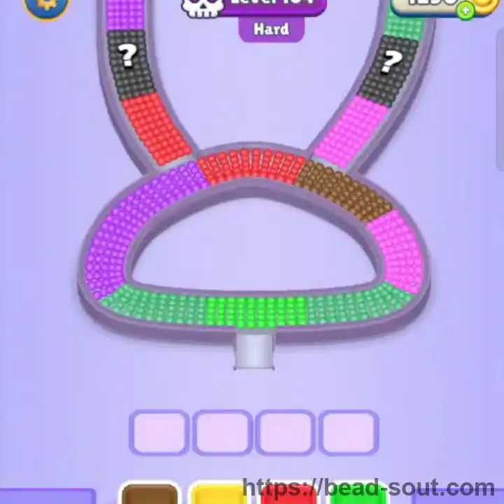 Beads Out Level 104 Solution Walkthrough