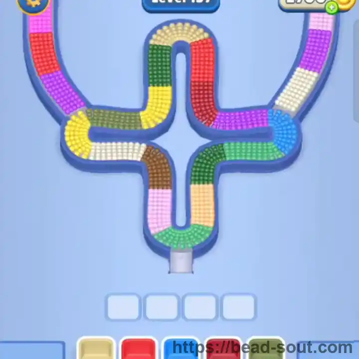 Beads Out Level 136 Solution Walkthrough