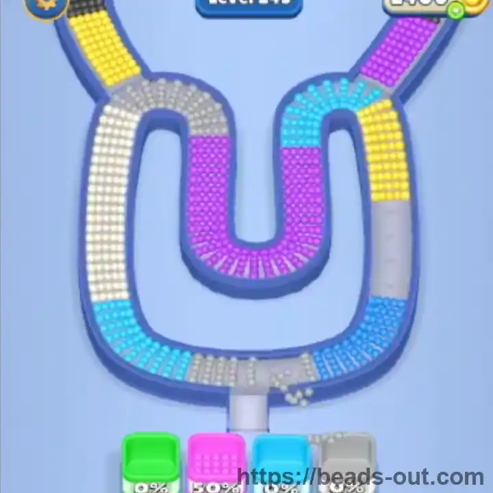 Beads Out Level 243 Solution Walkthrough