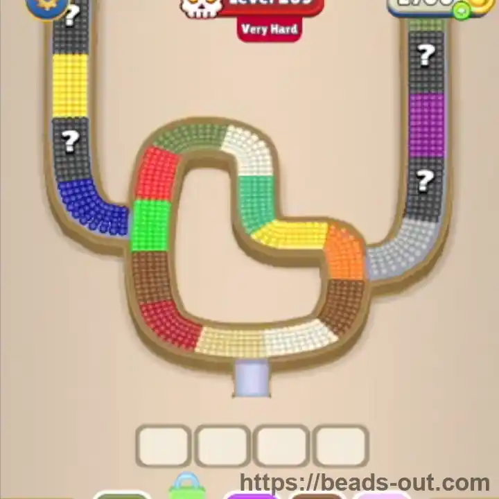 Beads Out Level 269 Solution Walkthrough