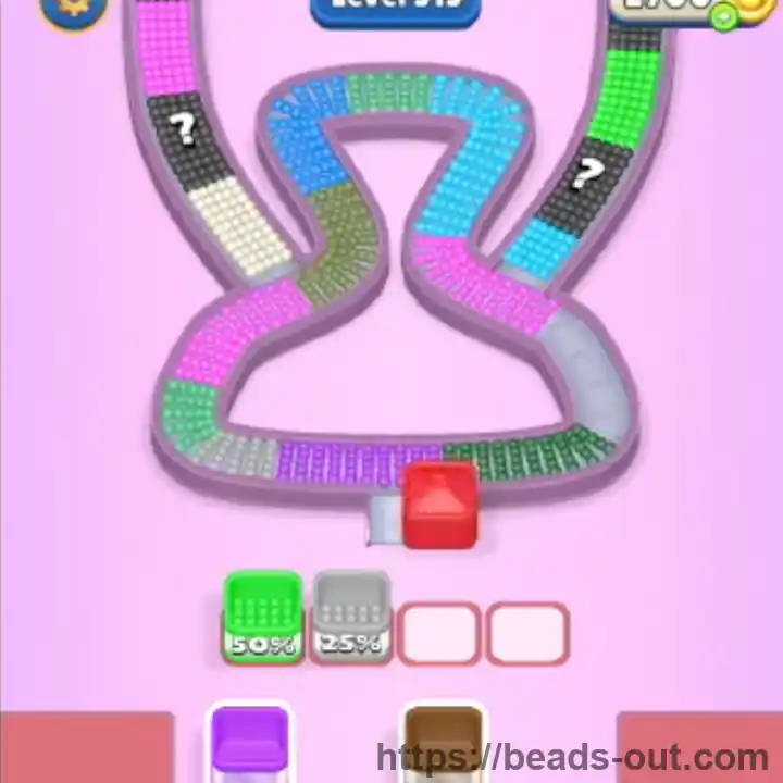 Beads Out Level 313 Solution Walkthrough