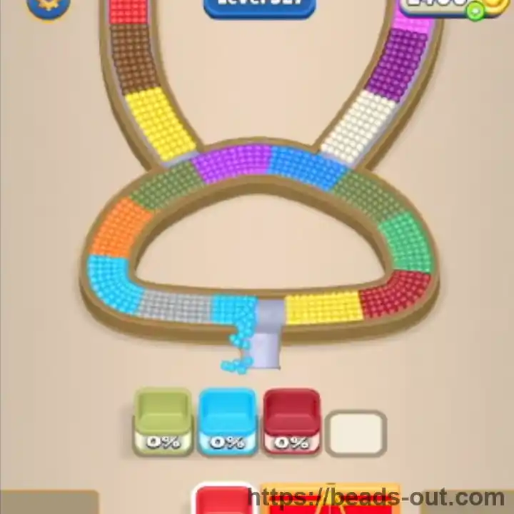 Beads Out Level 327 Solution Walkthrough