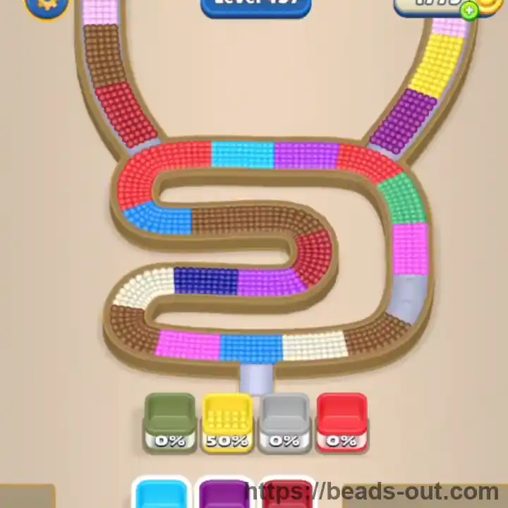 Beads Out Level 437 Solution Walkthrough